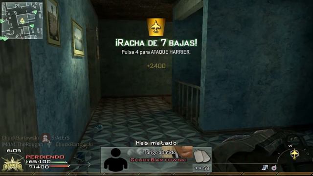 Un fantasma!!! - MW2 смотреть онлайн
