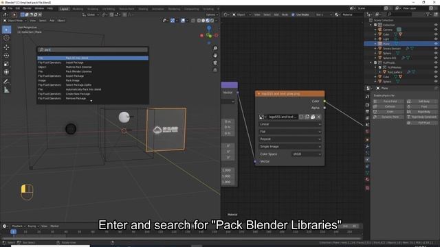 3S Cloud Render Farm | How To Pack Blender Libraries смотреть онлайн