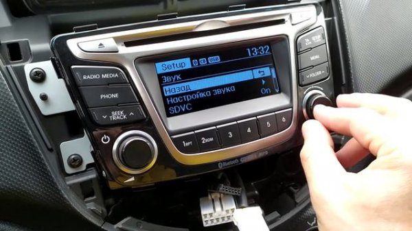 Обзор меню и настроек ГУ с Bluetooth от Солярис рестайл после установки на Солярис дорестайл