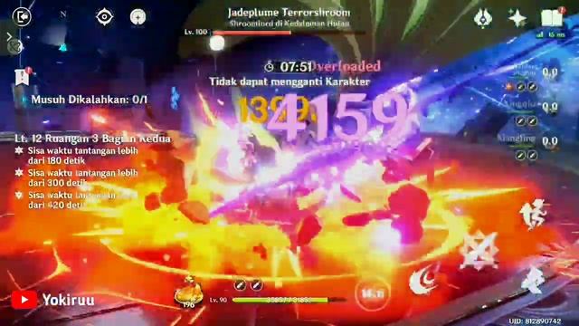 Genshin Impact play on nvidia GeForce NOW Mobile Asia Server PING 11ms смотреть онлайн