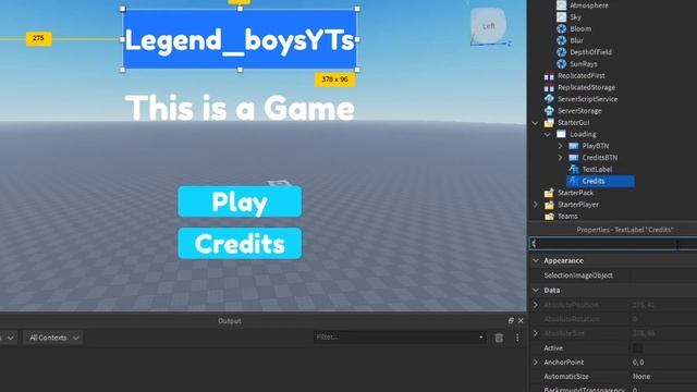 How to make an Advanced Main Menu Roblox Studio смотреть онлайн