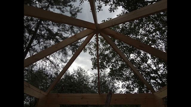 Проект простой беседки от чертежа до крыши в одном видео смотреть онлайн