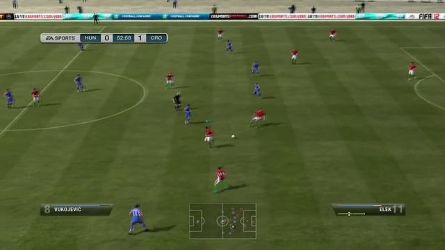 FIFA 12 Gameplay - (HUN) смотреть онлайн