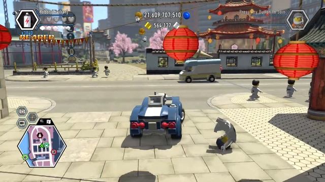 LEGO City Undercover Remastered Weightlifter Unlock Location and Free Roam Gameplay смотреть онлайн