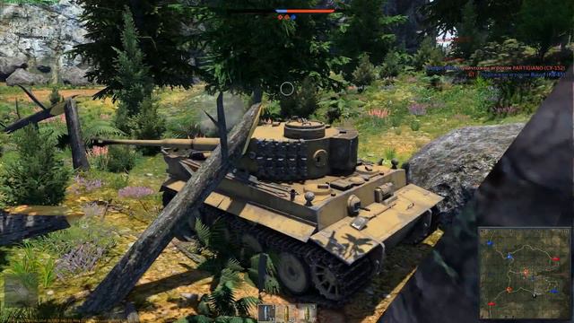 War Thunder - баг на карте "Карелия". смотреть онлайн