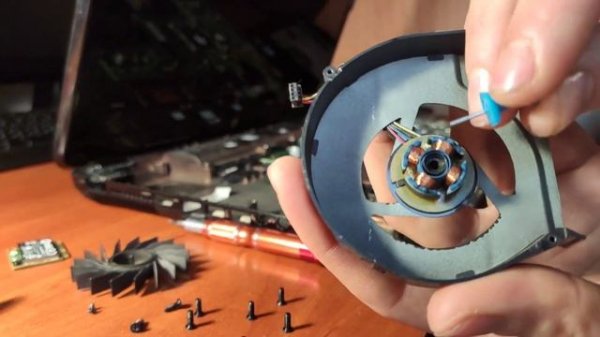 Шумит кулер в ноутбуке, ремонт кулера. Начал громко шуметь вентилятор в ноутбуке.