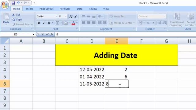 Adding days in a Date in Microsoft Excel@COMPUTEREXCELSOLUTION смотреть онлайн