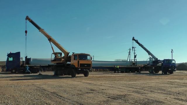 Ветропарк Гродноэнерго. Как строили. смотреть онлайн