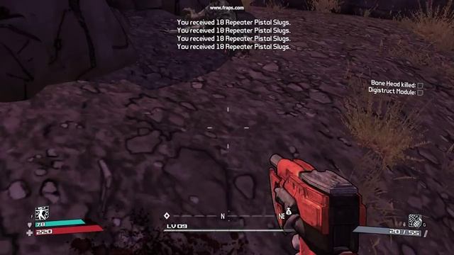 30 second Borderlands Fraps test. смотреть онлайн
