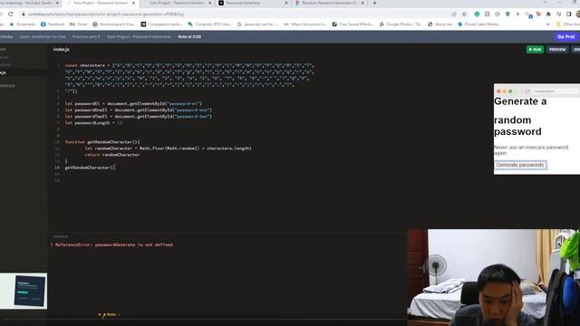 ? Building a password generator app with Javascript, Html and CSS смотреть онлайн