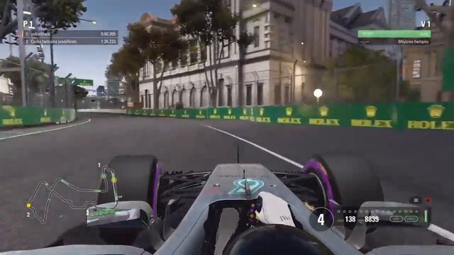 F1 2017 Singapur Mercedes-AMG-petronas-motorsport (1:45,285) смотреть онлайн