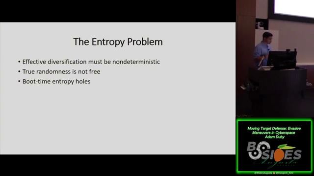 Adam Duby - Moving Target Defense Evasive Maneuvers in Cyberspace смотреть онлайн