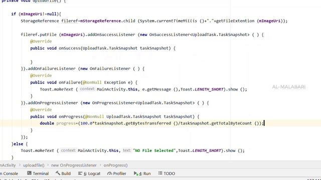 Firebase Storage - Upload and Retrieve Images - 2 - UPLOAD IMAGE - Android Studio |Al-Malabari смотреть онлайн