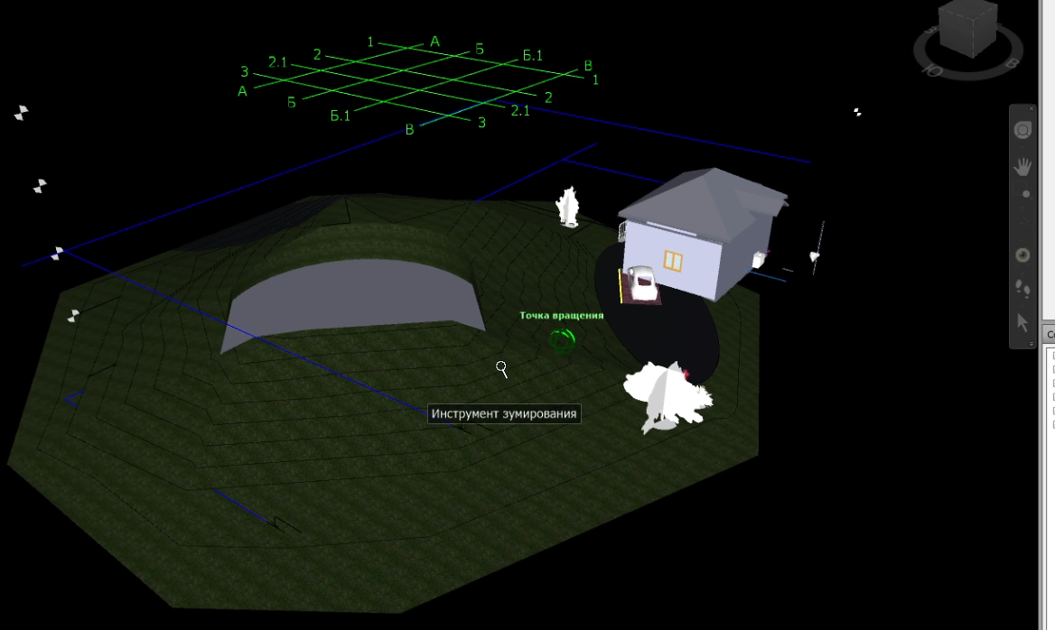 Первая простая сборка архитектуры, генплана и сетей в NavisWorks? Как собрать разделы воедино? смотреть онлайн