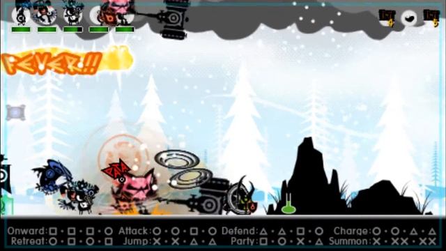 Patapon 3 Walkthrough pt 12: Naughtyfins and the Ice Fortress of Introversion смотреть онлайн