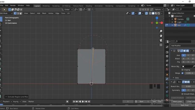 Modelado en Blender con el modificador skin смотреть онлайн
