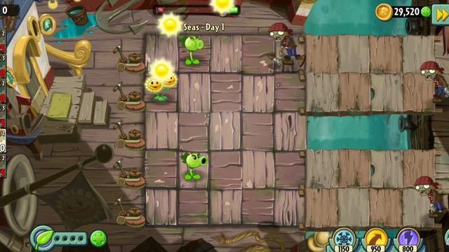 PvZ 2|7#|зомбосс пустыни,пираты смотреть онлайн