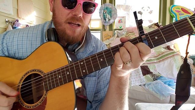 Calvin Harris - Giant (with Rag'n'Bone Man) // easy guitar tutorial beginner смотреть онлайн