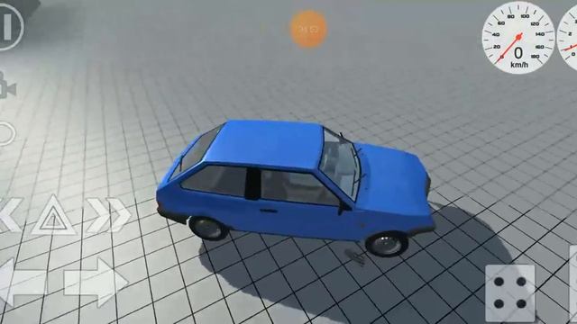 Краш-тест Лады Спутник | simple car crush simulator смотреть онлайн