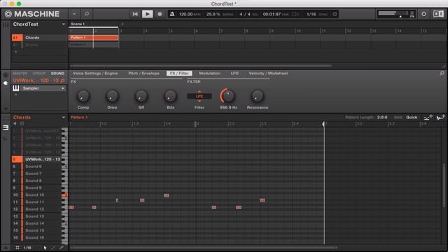 90s Chords In Maschine