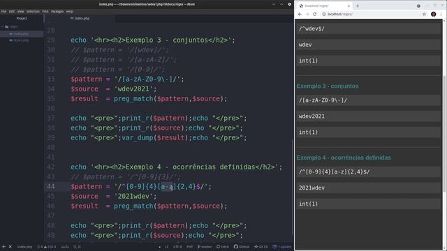 RegEx: Grupos, conjuntos e ocorrências em expressões regulares - WDEV PHP смотреть онлайн