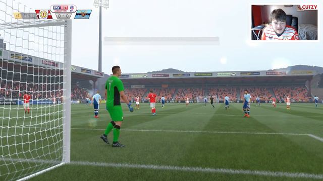 FIFA 17 Career Mode: Crewe #2 - Surprising Wonder Goal! [YOUTH SQUAD LEGENDS | Youth Academy Career смотреть онлайн