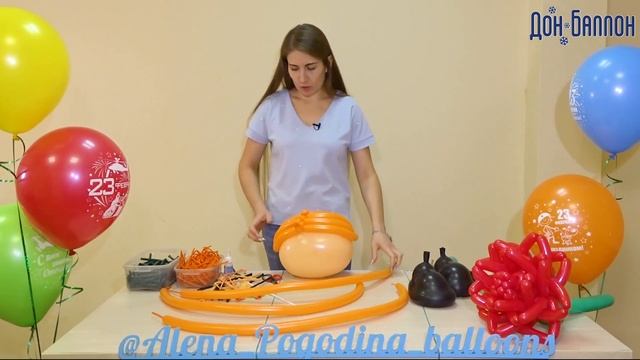 Искусство Аэродизайна. Урок №95. Часть 1. Подарок для мужчины смотреть онлайн