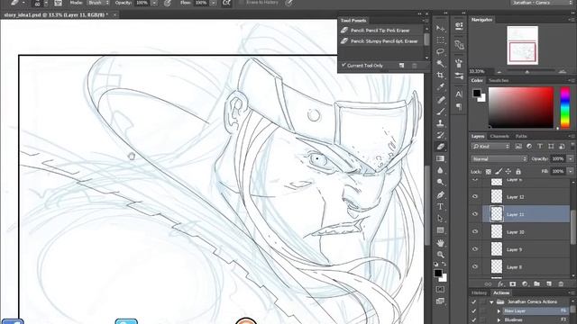 Castle Dracula Sketch to Lines - Scribbles with Jonathan смотреть онлайн