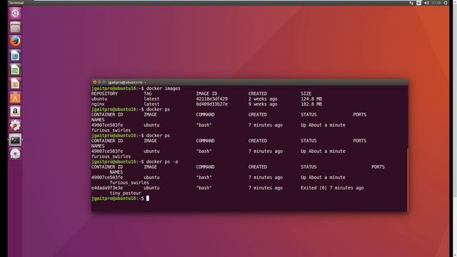 Listar Contenedores con Docker ps смотреть онлайн