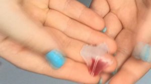 Ткань в эпоксидной смоле - ЭКСПЕРИМЕНТ