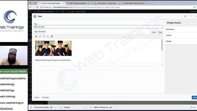 WordPress Tutorial English - Layout Design & Page Builder - Part 4 смотреть онлайн