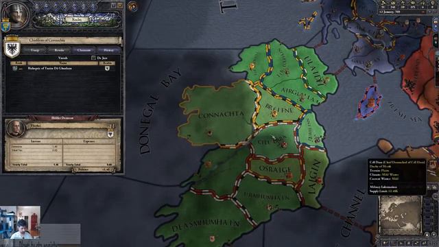 Airgialla 1.1 - Crusader Kings II Gameplay ITA #2 смотреть онлайн