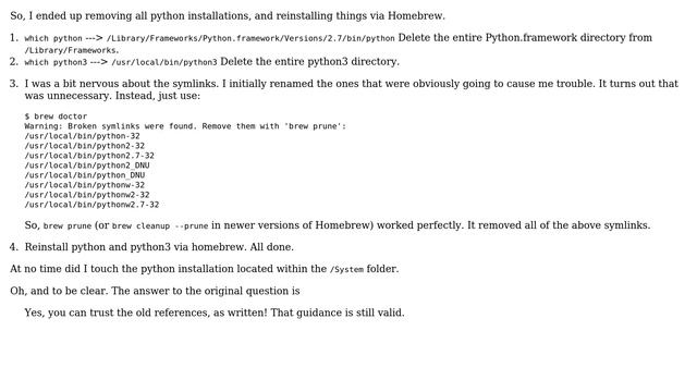 Apple: Remove and Reinstall Python on Mac -- Can I trust these old references? (3 Solutions!!) смотреть онлайн