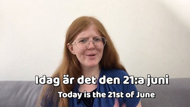 Months of the year, days and dates in Swedish - Swedish basics - Learn Swedish in a Fun Way! смотреть онлайн
