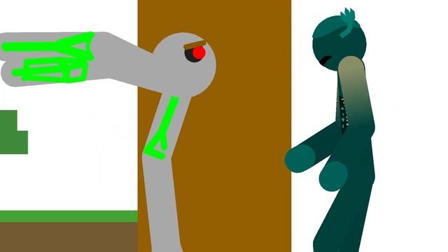 Warden vs Iron Golem (stick nodes animation) смотреть онлайн