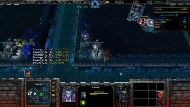 Warcraft 3 Liquid Tower Defense - Overconfident