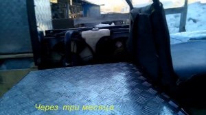 ''Вездеход'' своими руками  или как УРАЛовские ободрыши ведут себя на снегу.