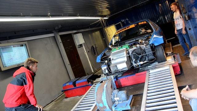 Настройка Honda civic EK K24 на стенде смотреть онлайн