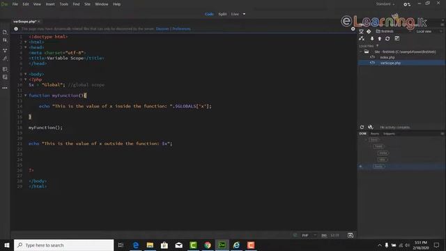 Become a PHP Expert : Variables - 03 (In Sinhala) смотреть онлайн