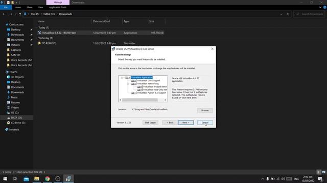 How to Install Oracle VirtualBox on Windows 10 Tutorial смотреть онлайн