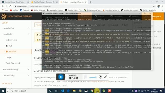 How To Received Push Notification Using Firebase In React Native смотреть онлайн