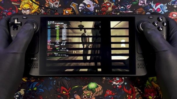 Steam Deck Gameplay | Wolfenstein II: The New Colossus | Steam OS