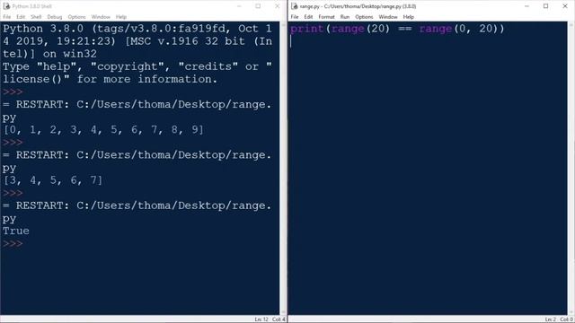 Funzione Range | Fondamentali di Programmazione con Python смотреть онлайн