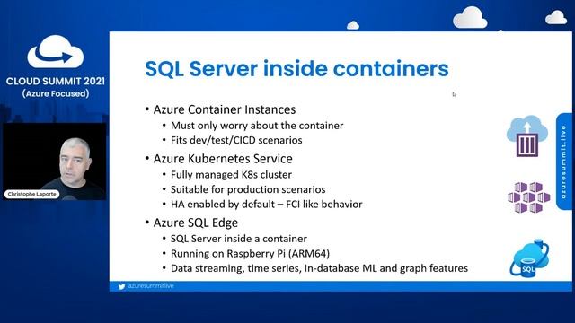 SQL Server & Azure – The Age of Reason by Christophe Laporte | Cloud Summit 2021 смотреть онлайн