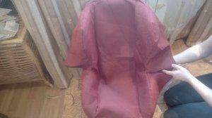 Чехол на автокресло шьём сами