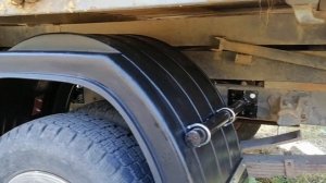 Как самому установить подкрылки с брызговиками на Газель