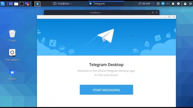 How to install Telegram Messenger on Kali Linux смотреть онлайн