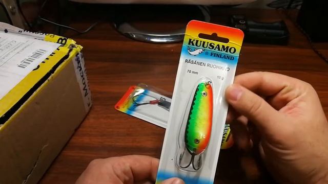 Распаковка рыболовных снастей с магазина Fmagazin