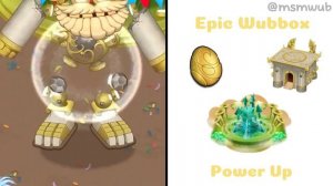 ALL Wubbox Power Up & Down With Switching Phases (+Fanmade) | My Singing Monsters || MSM Wub