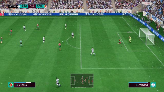 FIFA23-The Epic Showdown: Argentina x Portugal na final da Copa do Mundo/ Messi VS Ronaldo [4K60] смотреть онлайн